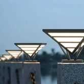Lampadaire Extérieur À Del Pyramide - Clowas.fr